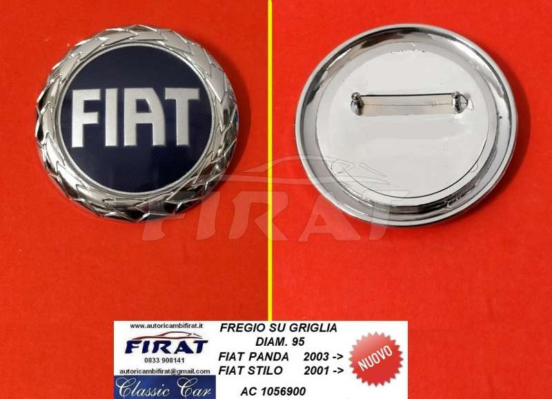 FREGIO GRIGLIA FIAT PANDA 03- - STILO 01-> (1056900)